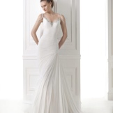 Wedding dress from the FASHION collection from Pronovias with drapery