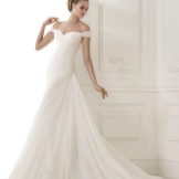 A-silhouette wedding dress by Pronovias