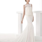 Wedding dress with a free top