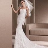 Wedding dress from La Sposa mermaid