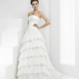 Wedding dress from Pepe Botella multi-layered