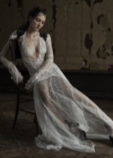 Sheer Wedding Dress by VeraWang