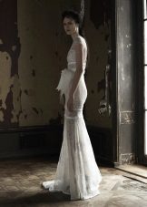 VeraWang candid wedding dress