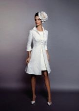 Wedding dress from Antonio Riva short