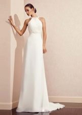 Wedding dress with an American armhole