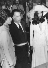 Bianca Jagger esküvői ruha