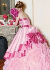 Wedding dress pink lush