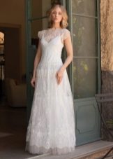 Provence lace wedding dress