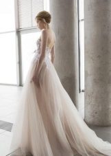 Wedding dress with a lace corset from Aurora