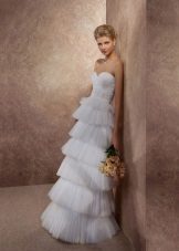 Multi-tiered wedding dress from the Magic Dreams collection from gabbiano