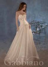 Wedding dress with a corset from the collection Secret desires from gabbiano