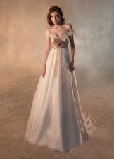 Empire style wedding dress