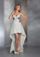 High-low wedding dress from the Secret wishes collection from gabbiano