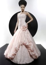 Wedding dress from the collection Courage pink