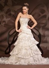 Wedding dress from To Be Bride multi-layered