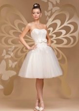 Magnificent wedding short dress from To Be Bride 2012