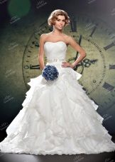 Wedding dress from Bridal Collection 2014 with frill