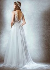 Wedding dress by Zuhair Murad 2015 with an open back