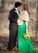 Wedding in green style