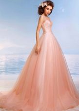 Color wedding dress from Romanova