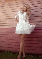 Lace Baby Bridal Short Wedding Dress