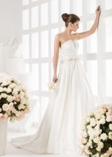 Wedding dress straight