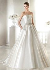 San Patrick's G-lined A-Line Wedding Dress