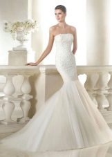 Wedding dress from the Dreams collection from San Patrick fish