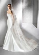 Satin Wedding Dress by San Patrick