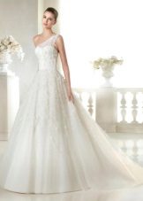  San Patrick Dreams Collection Wedding Dress with Feathers