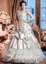 Wedding dress with matching skirt