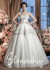 Wedding dress with basky from Slanowski