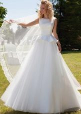 Wedding dress with basky from Oksana Mucha