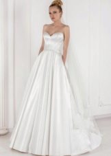 Wedding dress from Oksana Mucha with a corset