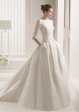 Wedding dress from Rosa Clara closed