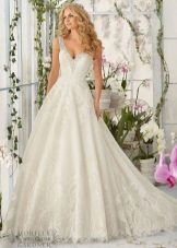 Wedding dress from the brand Mori Lee magnificent