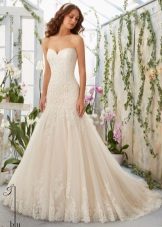 Wedding dress from the Blue collection