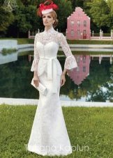 Wedding dress from Tatiana Kaplun from the Lady of quality collection with long sleeves