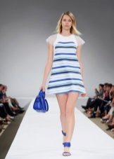 Summer dress in nautical style