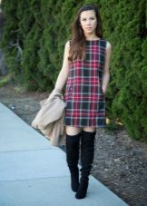 Plaid Sleeveless Dress (Tartan)