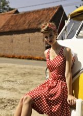 Red Polka Dot Dress