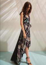 Sample high-low dress without a pattern