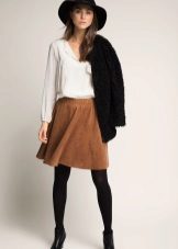 elastic skirt for autumn