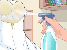 Wedding dress cleaning