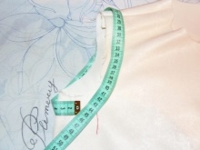 Armhole length measurement