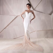 Wedding dress with a mermaid tail