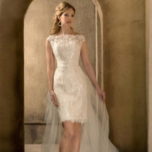 Wedding dress short from the collection Roman Holiday from Gabbiano