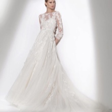 Wedding dress from the collection of 2015 by Elie Saab of lace