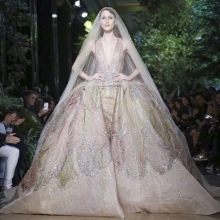 Wedding dress by Elie Saab ready-to-wear