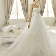 Wedding dress from Pronovias a-silhouette